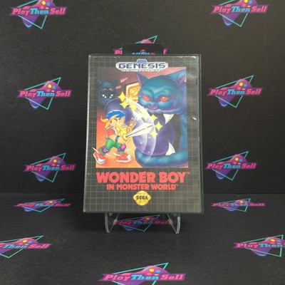 Wonder Boy in Monster World Sega Genesis - Very Good - 1YR Warranty