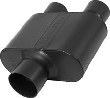 Flowmaster Super 10 Series Chambered Muffler C 3.00 Center In 2.50 Dual Out