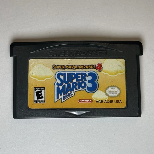 Super Mario Advance 4: Super Mario Bros. 3 (Game Boy Advance, 2003) Works