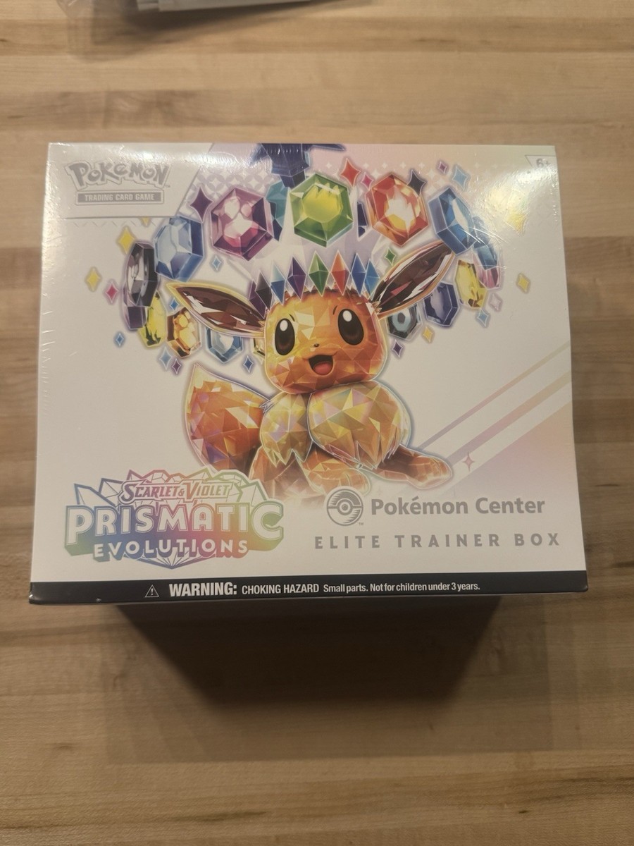 Pokémon TCG: Prismatic Evolutions Pokémon Center Elite Trainer Box
