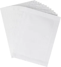Amazon Basics Paper Shredder Sharpening and Lubricant Sheets - Pack of 12