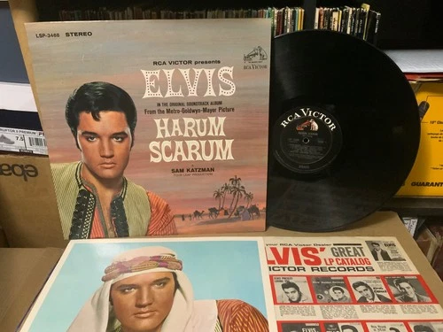 Elvis - Harum Scarum (VG) w/ 12x12" photo insert (G+)