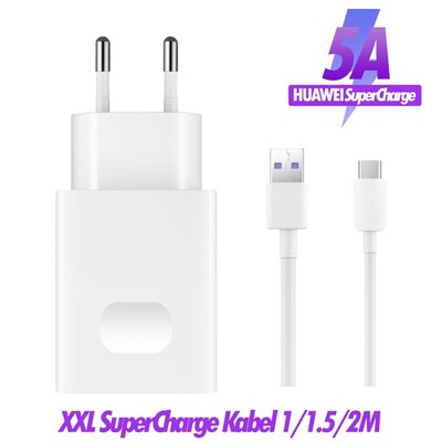 Für Huawei Super Charge 40W Schnellladegerät USB C Ladekabel