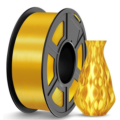 JAYO 1,1KG SILK PLA+ 3D Drucker Filament 1,75mm Gold Seide SILK Glänzend
