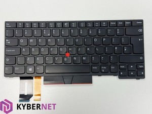 Lenovo ThinkPad T14 Gen 1 Series 5N20V44216 UK Layout Backlit Keyboard -43M