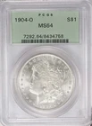 1904-O Morgan Silver Dollar - PCGS MS-64 - Nice Cartwheel - Free Shipping