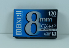 Maxell 8mm GX-MP High Quality 120 Camcorder Video Tape Cassette New Sealed