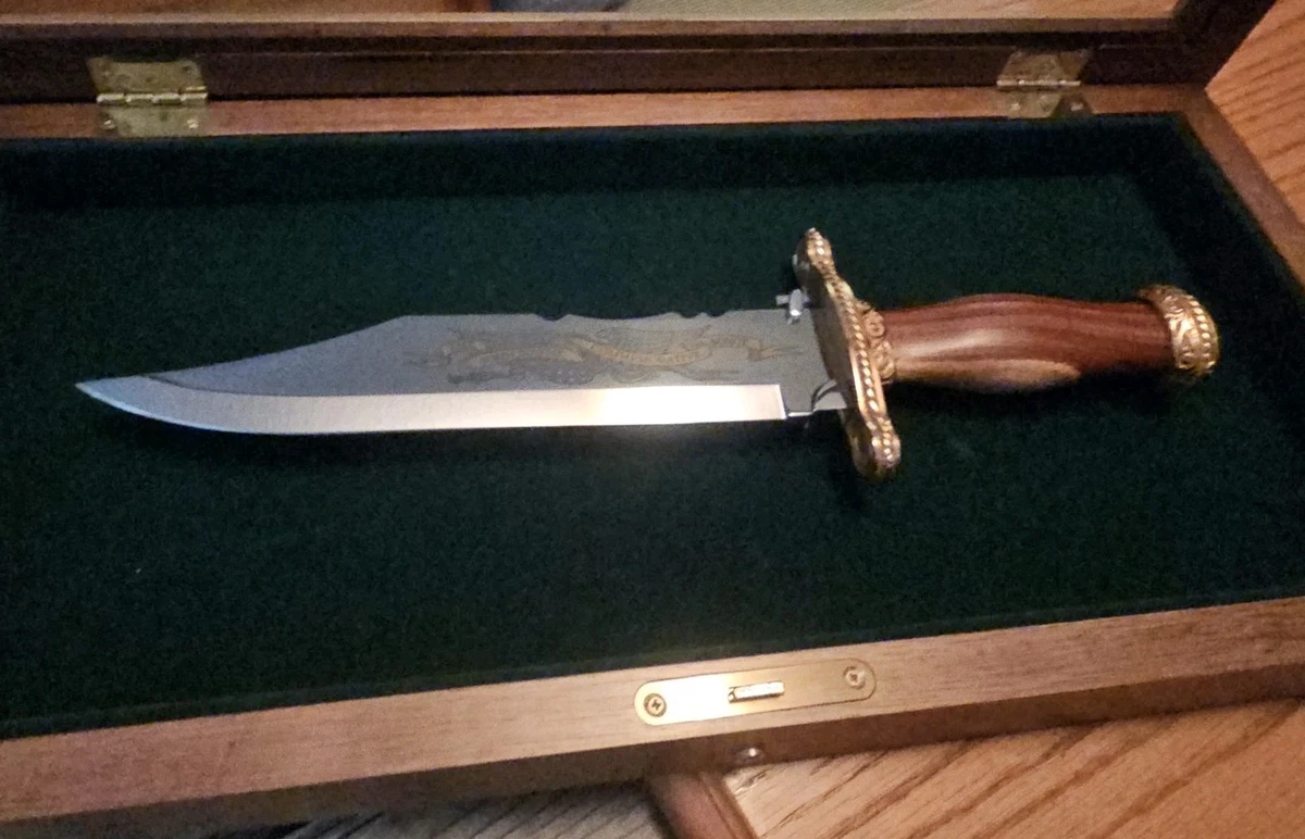 Franklin Mint Bowie Collectible Modern Factory Manufactured Fixed
