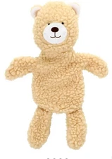 NWT Greenbrier Kennel Club Squeaky Stuffingless Bear Dog Toy 11.25” Tall