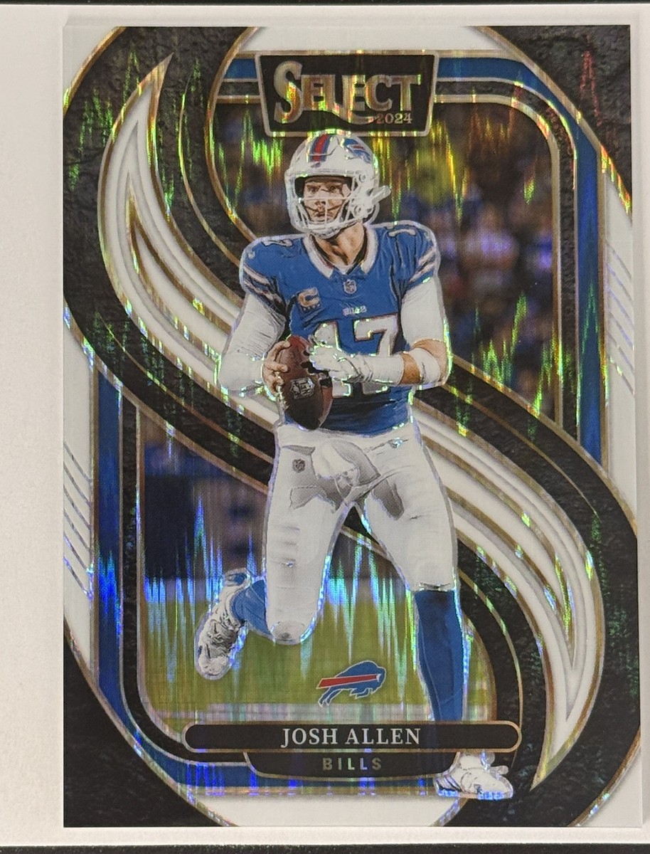 2024 Panini Select #122 Josh Allen White Prizm Shock #/199 | eBay