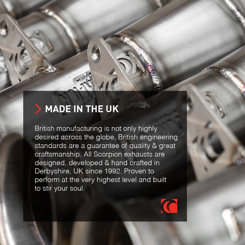 Tubo descendente SMNX011 Scorpion se adapta a Mini Cooper S 2007-2014 con gato deportivo de alto flujo - Imagen 4 de 4