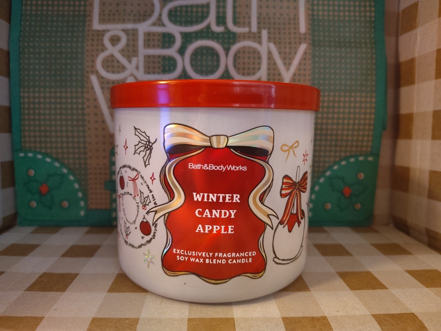 Bath & Body Works Winter Candy Apple Gift Set 10 PCs Retail 179.50
