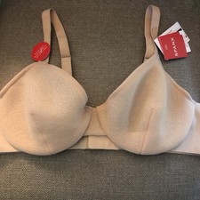 NWT Spanx XL D-DD Champagne SheerFlex Fit To You Bra Unlined 30071R Underwire
