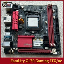 FOR ASROCK Fatal1ty Z170 Gaming-ITX/ac Socket 1151 DDR4*2 32GB Motherboard Test
