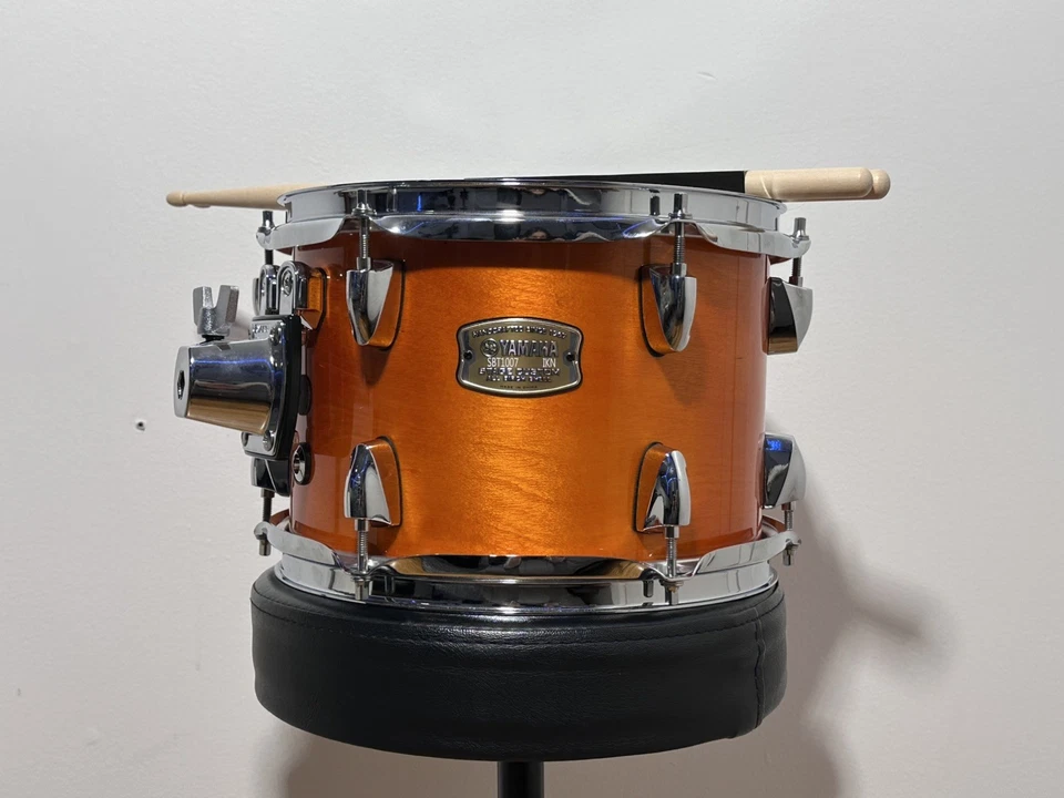 Yamaha Stage Custom Birch 10x7 montado Tom, ámbar miel Foto 3 de 4