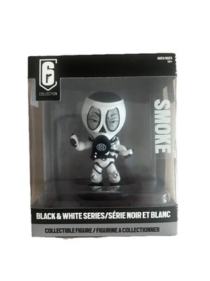 Rainbow Six Siege Chibi Smoke Black & White Series Ubisoft Rare 3'' Vinyl Figure