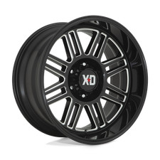 20x9 Xd Xd850 Cage Gloss Black Milled Wheel 6x5.5 0mm