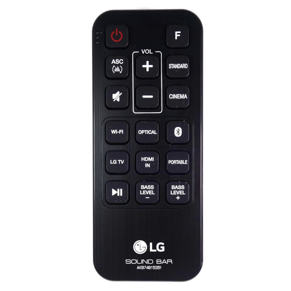 Genuine LG LAS260B Soundbar Remote Control