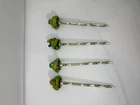 4 TEENAGE MUTANT NINJA TURTLE Pencils With Toppers - 1989