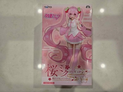 Hatsune Miku Sakura Miku Figure Illustration Ver. TAITO