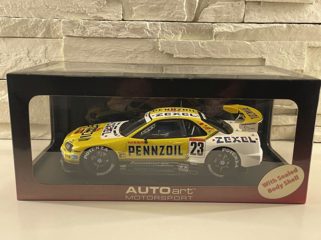 AUTOart 1/18 日産 スカイライン PENNZOIL NISMO
