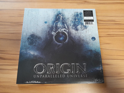 ORIGIN - UNPARALLELED UNIVERSE LP CLEAR/BLUE SPLATTER SEALED LTD 500