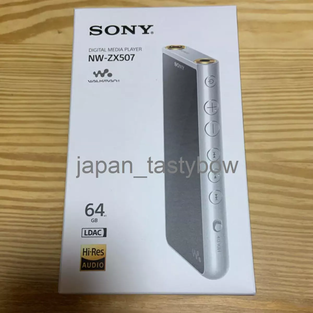 SONY WALKMAN 64GB Hi-Res ZX Series Audio Player NW-ZX507 Silver English Language