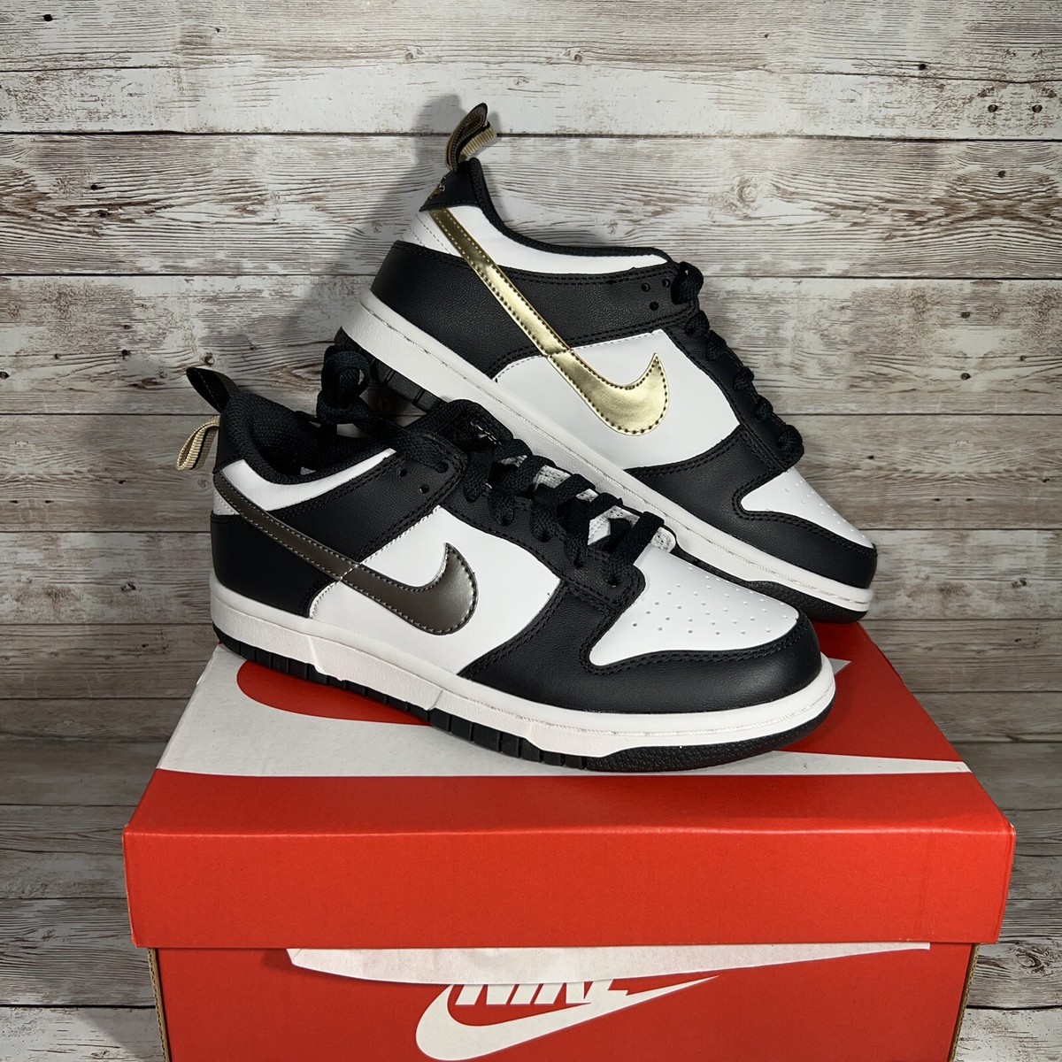 Nike Dunk Low 8.5 ブラック/ホワイト Size 8.5 - Nike Dunk Low Black White W for sale online | eBay