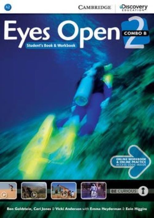 Eyes Open Level 2 Combo B with Online Workbook and Online Practice Goldstein