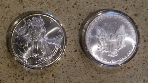 2010 American Eagle 1 Ounce .999 Silver (Encapsulated) - Picture 3 of 3