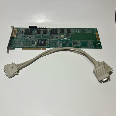 Matrox G+/DUALP Graphics Board Matrox 796-01 Rev. B Includes cable!