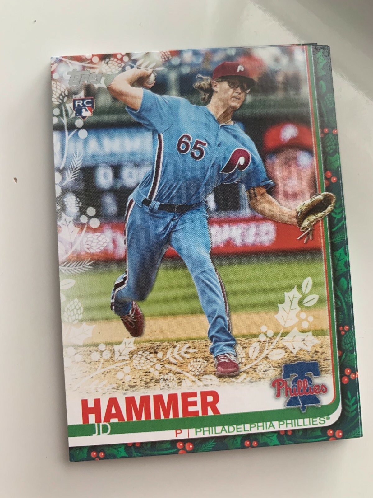 JD HAMMER 2019 Topps Walmart Holiday Baseball Lot x11 HW7 RC