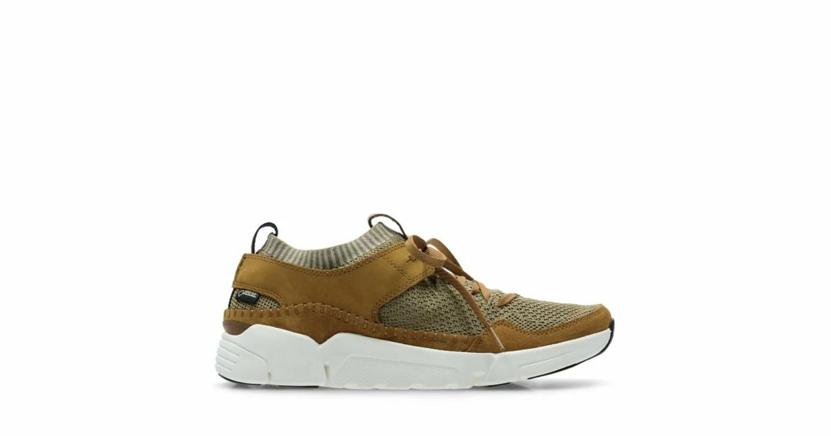 Clarks Men Tri Active Up Gtx Ochre , Waterproof - Cushioning UK 8,9,12,13 G