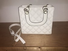 Womens Quilted Satchel Crossbody Bag