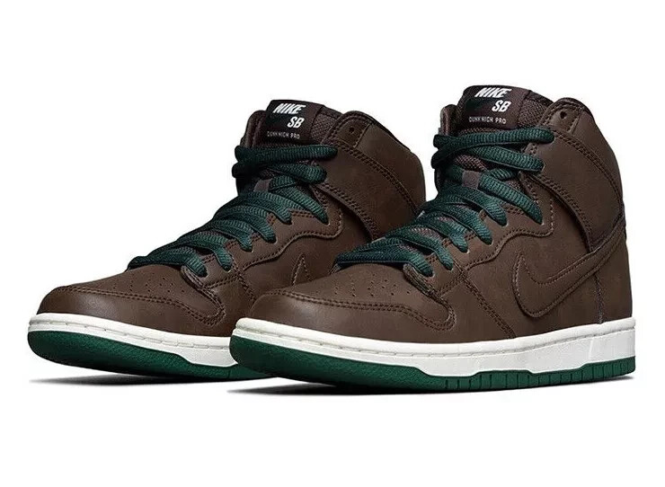 Buy Size 11 - Nike Dunk SB High Baroque Brown online | eBay