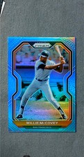 2021 Panini Prizm Tier II Carolina Blue #154 Willie McCovey Giants