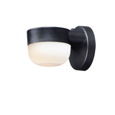 Maxim Lighting Michelle LED 1-Light Outdoor Wall with Photocell in Black - 51115