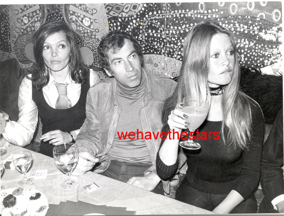 Vintage Brigitte Bardot Roger Vadim '72 CANDID IN PARIS Publicity