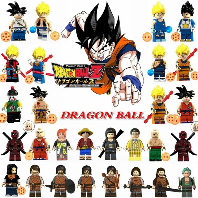 lego dragon ball minifigures