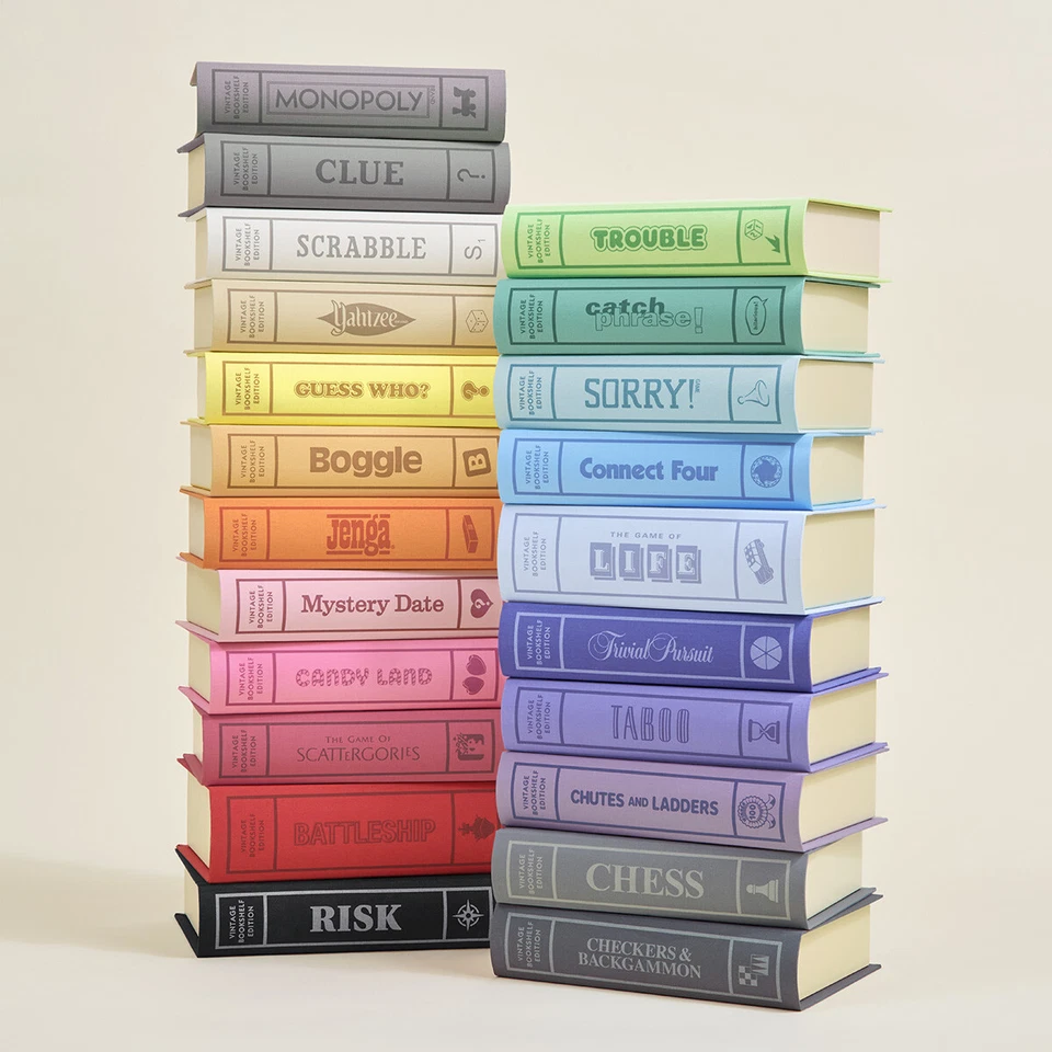 WS Game Company Colección Completa de 22 Juegos de Mesa Estantería Vintage Nuevos Foto 4 de 4