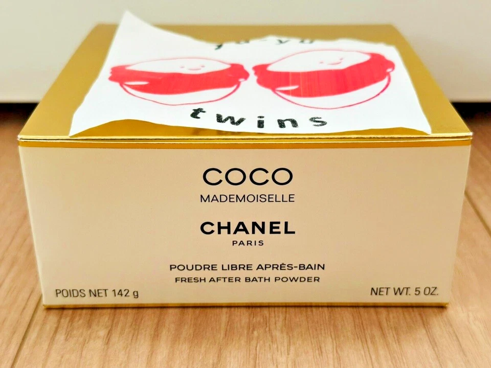 Polvo fresco para después del baño Chanel Coco Mademoiselle 5 oz 142 g hecho en EE. UU. genuino Foto 2 de 4
