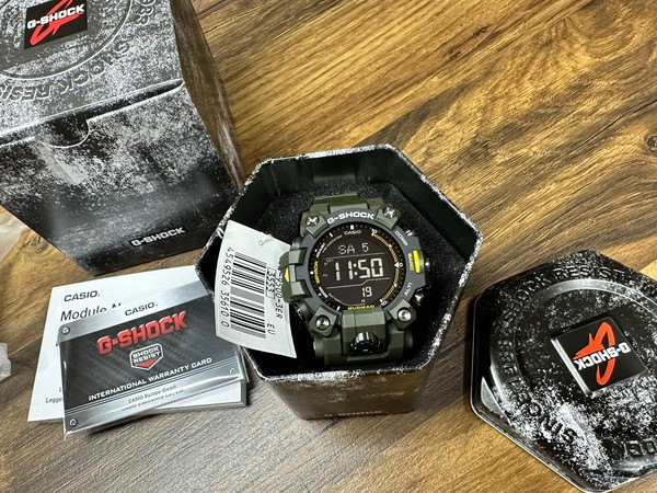 Casio G-shock GW-9500-3 Green Color
