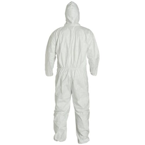 TYVEK Protective Clothing Disposable Spray Painting Clean Coveralls Bunny Suits - Picture 3 of 7