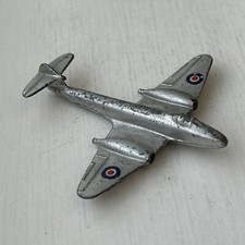 DINKY GLOSTER METEOR JET AIRCRAFT 70E / 732 Metal 1:200 Model With All Decals