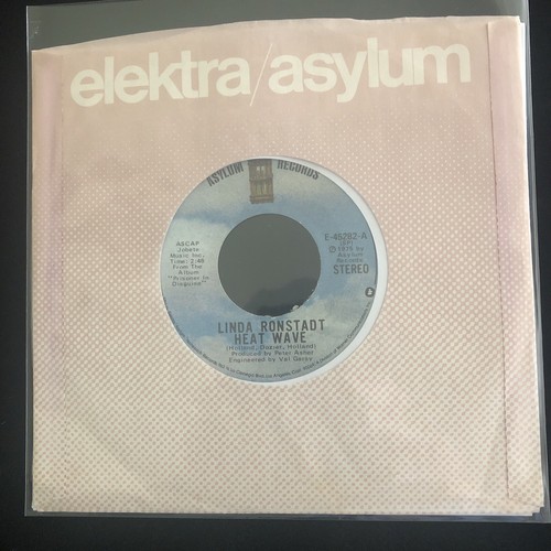 LINDA RONSTADTHeat Wave 7" 45 1975 Asylum Love is a Rose Neil Young