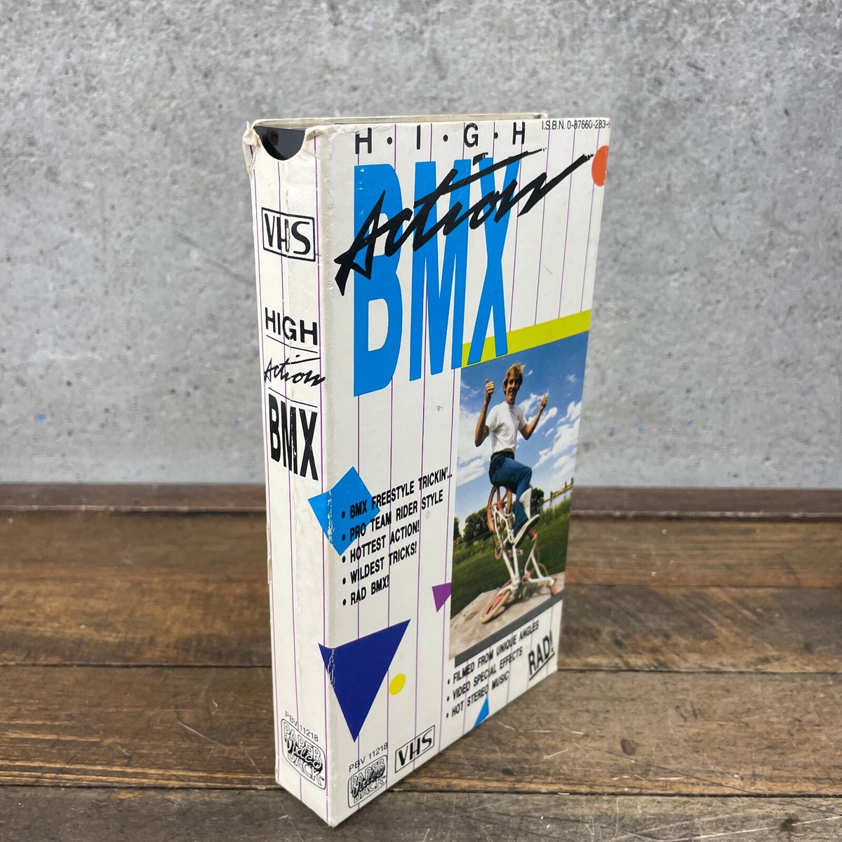 High Action BMX VHS Tape Vintage Old School BMX Freestyle Tips