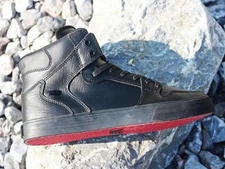 Supra Men's Vaider High Top Leather Shoes US size