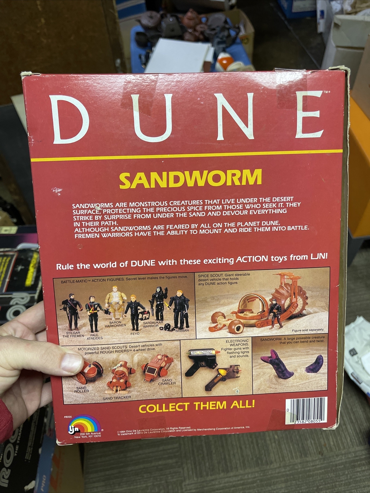 Dune Sandworm 1984 Movie NIB FACTORY SEALED eBay