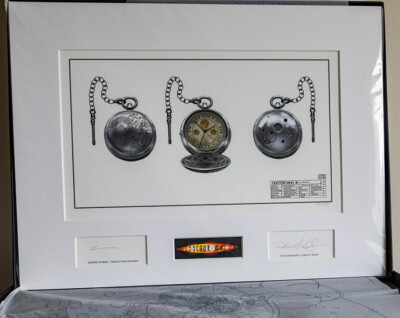 Dr Who 'The Fob Watch' limitierte Auflage Druck von Abteilung Sechs