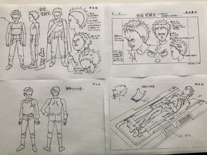 AKIRA Settei Japanese Animation Production  Character Settei Copy 165 Sheets